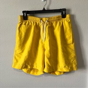 Trunks Men’s Yellow Swim Trunks Size Small